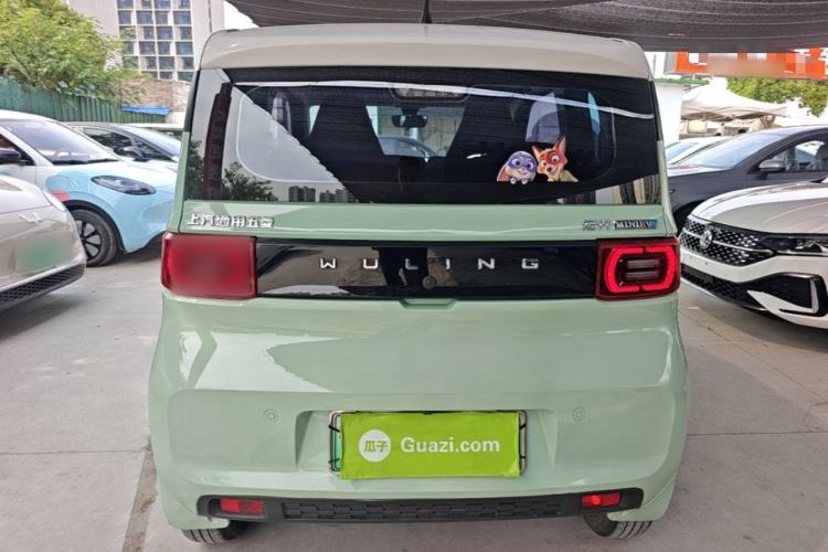 Used Wuling Hongguang MINIEV 2021 Macaron Premium Model – Lithium Iron Phosphate Rear