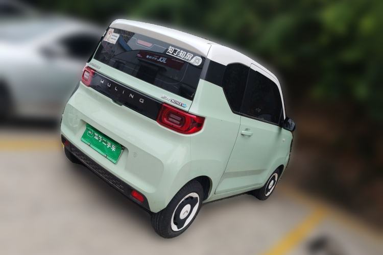 Used Wuling Hongguang MINIEV 2021 Macaron Premium Model – Lithium Iron Phosphate Rear Right 45 Deg