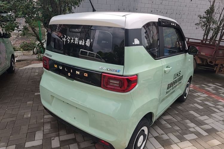 Used Wuling Hongguang MINIEV 2021 Macaron Premium Model – Lithium Iron Phosphate Rear Right 45 Deg