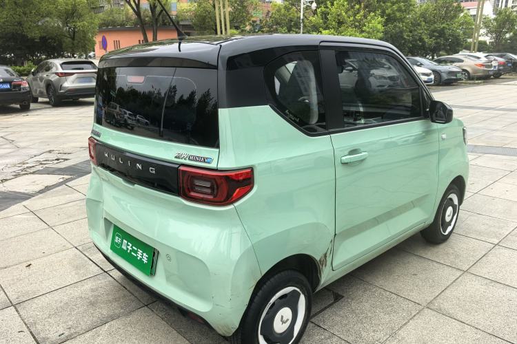 Used Wuling Hongguang MINIEV 2021 Macaron Premium Model – Lithium Iron Phosphate Rear Right 45 Deg