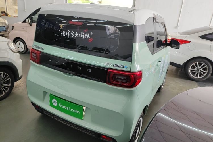 Used Wuling Hongguang MINIEV 2021 Macaron Premium Model – Lithium Iron Phosphate Rear Right 45 Deg