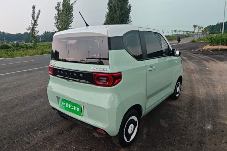 Used Wuling Hongguang MINIEV 2021 Macaron Premium Model – Lithium Iron Phosphate Rear Right 45 Deg