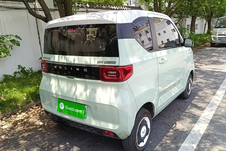 Used Wuling Hongguang MINIEV 2021 Macaron Fashion Model Lithium Iron Phosphate Rear Right 45 Deg
