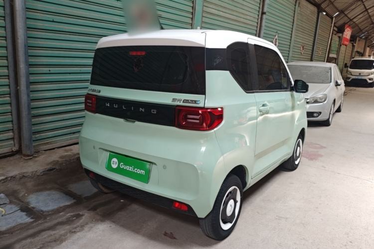 Used Wuling Hongguang MINIEV 2021 Macaron Fashion Model Lithium Iron Phosphate Rear Right 45 Deg