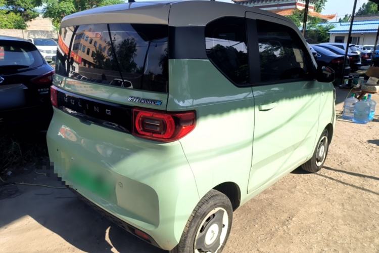 Used Wuling Hongguang MINIEV 2021 Macaron Fashion Edition Lithium-Ion Battery Rear Right 45 Deg