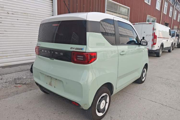 Used Wuling Hongguang MINIEV 2021 Macaron Fashion Model Lithium Iron Phosphate Rear Right 45 Deg