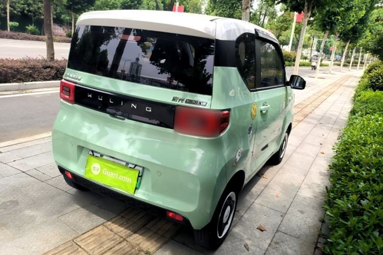 Used Wuling Hongguang MINIEV 2021 Macaron Premium Model – Lithium Iron Phosphate Rear Right 45 Deg