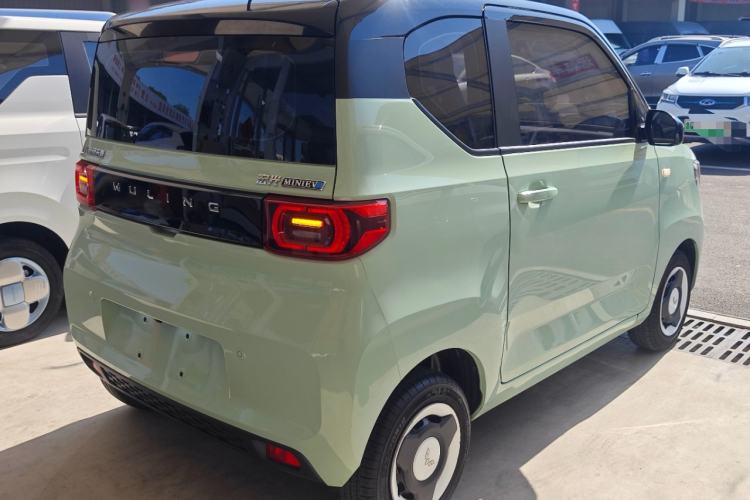 Used Wuling Hongguang MINIEV 2021 Macaron Premium Model – Lithium Iron Phosphate Rear Right 45 Deg