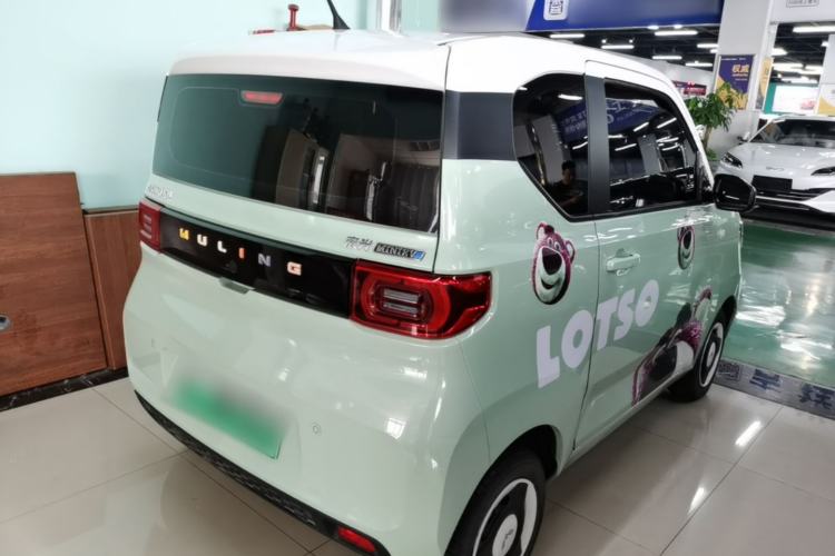 Used Wuling Hongguang MINIEV 2021 Macaron Premium Model – Lithium Iron Phosphate Rear Right 45 Deg