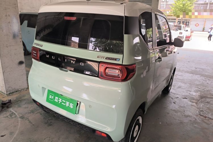 Used Wuling Hongguang MINIEV 2021 Macaron Fashion Model Lithium Iron Phosphate Rear Right 45 Deg