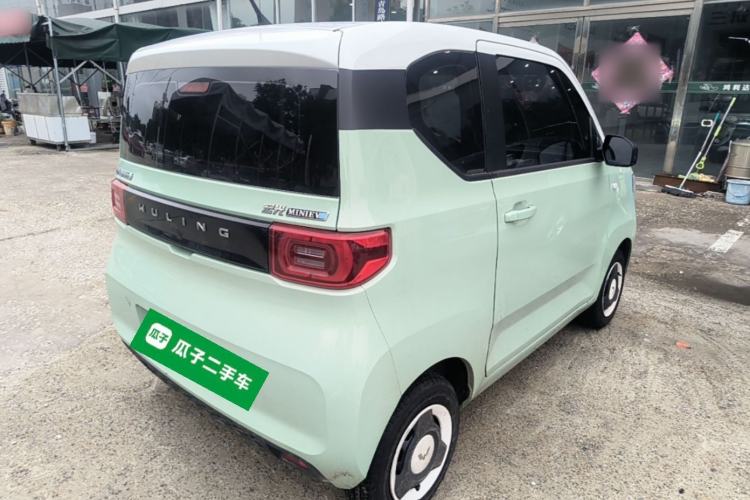 Used Wuling Hongguang MINIEV 2021 Macaron Premium Model – Lithium-NMC Rear Right 45 Deg