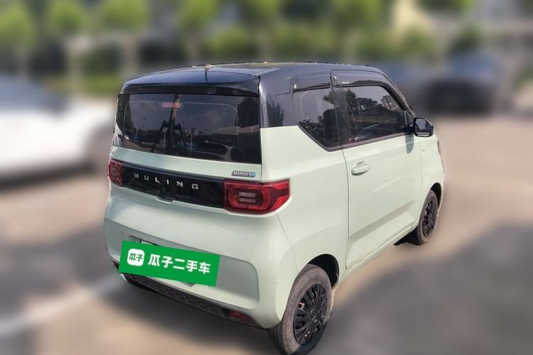 Used Wuling Hongguang MINIEV 2021 Macaron Premium Model – Lithium Iron Phosphate Rear Right 45 Deg