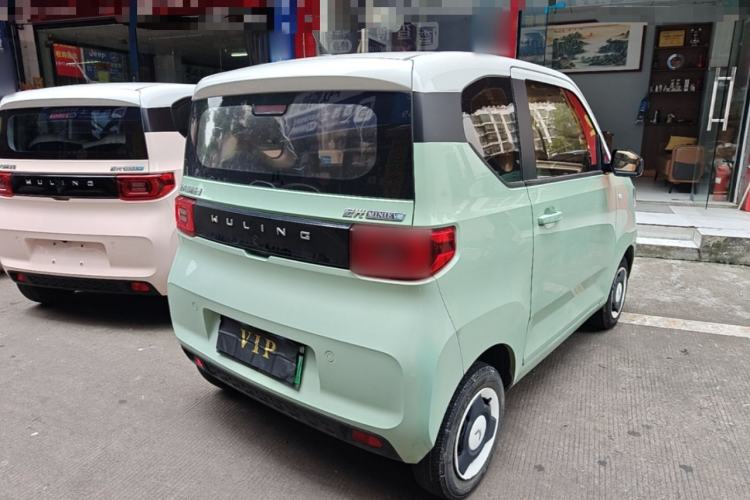 Used Wuling Hongguang MINIEV 2021 Macaron Premium Model – Lithium-NMC Rear Right 45 Deg