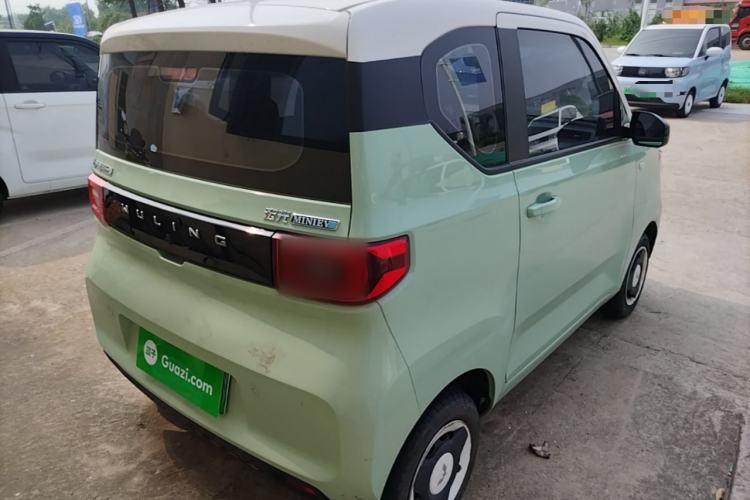 Used Wuling Hongguang MINIEV 2021 Macaron Premium Model – Lithium Iron Phosphate Rear Right 45 Deg