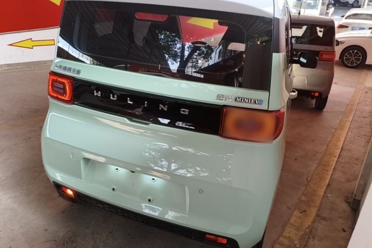 Used Wuling Hongguang MINIEV 2021 Macaron Premium Model – Lithium Iron Phosphate Rear Right 45 Deg
