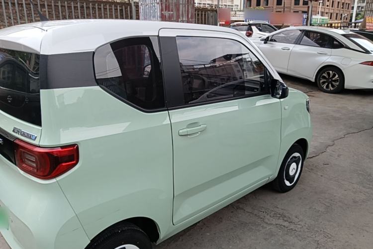 Used Wuling Hongguang MINIEV 2021 Macaron Fashion Model Lithium Iron Phosphate Rear Right 45 Deg