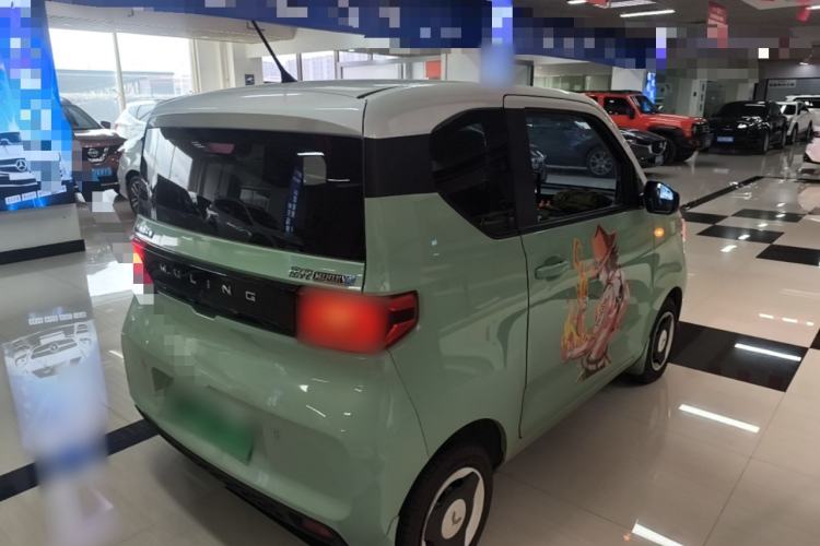 Used Wuling Hongguang MINIEV 2021 Macaron Premium Model – Lithium Iron Phosphate Rear Right 45 Deg