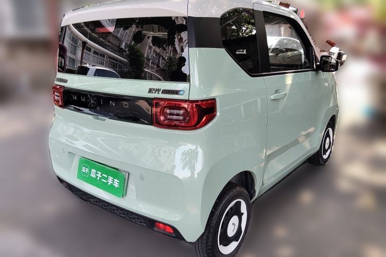 Used Wuling Hongguang MINIEV 2021 Macaron Fashion Model Lithium Iron Phosphate Rear Right 45 Deg