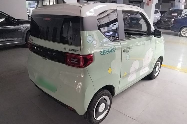 Used Wuling Hongguang MINIEV 2021 Macaron Premium Model – Lithium Iron Phosphate Rear Right 45 Deg