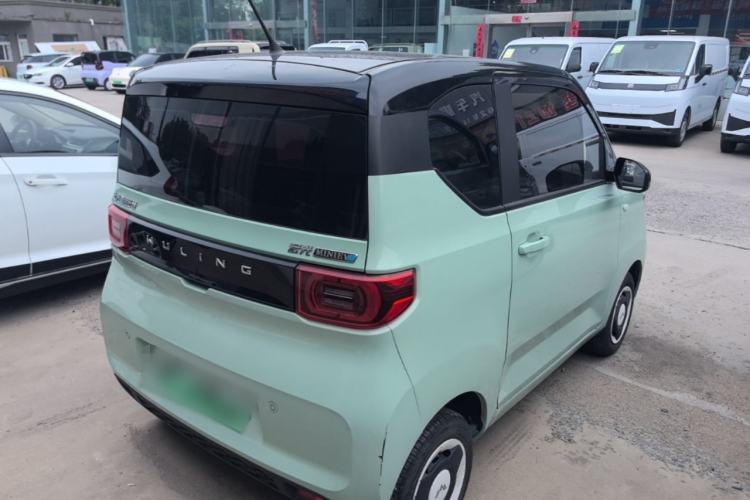 Used Wuling Hongguang MINIEV 2021 Macaron Fashion Model Lithium Iron Phosphate Rear Right 45 Deg