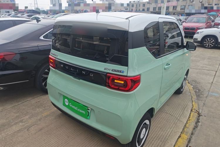 Used Wuling Hongguang MINIEV 2021 Macaron Premium Model – Lithium Iron Phosphate Rear Right 45 Deg