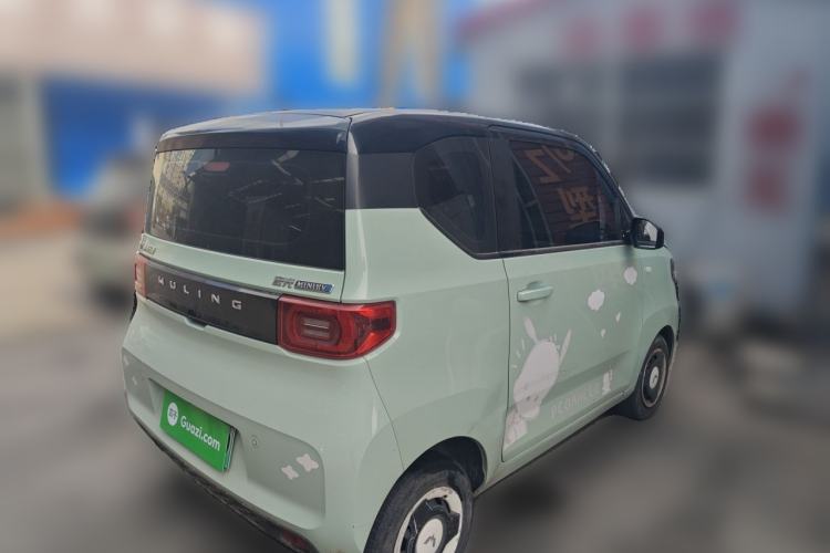 Used Wuling Hongguang MINIEV 2021 Macaron Premium Model – Lithium Iron Phosphate Rear Right 45 Deg