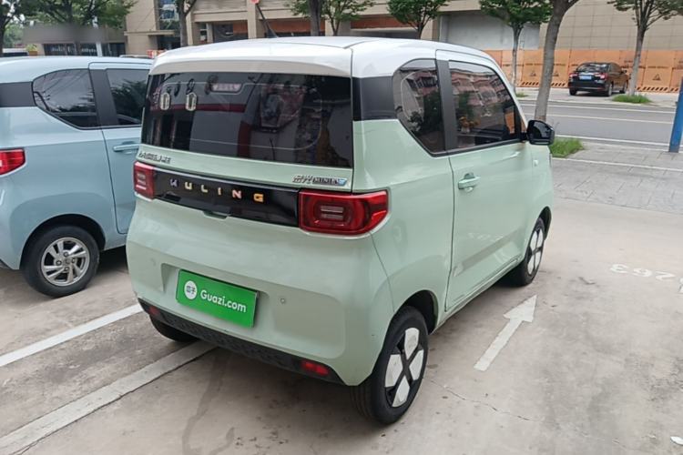 Used Wuling Hongguang MINIEV 2021 Macaron Fashion Model Lithium Iron Phosphate Rear Right 45 Deg