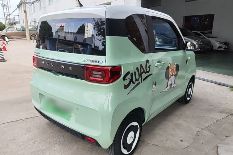 Used Wuling Hongguang MINIEV 2021 Macaron Premium Model – Lithium-NMC Rear Right 45 Deg