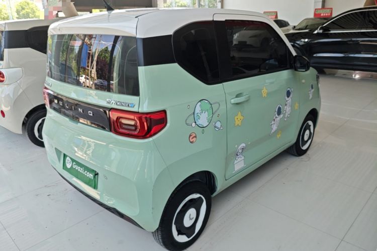 Used Wuling Hongguang MINIEV 2021 Macaron Premium Model – Lithium Iron Phosphate Rear Right 45 Deg