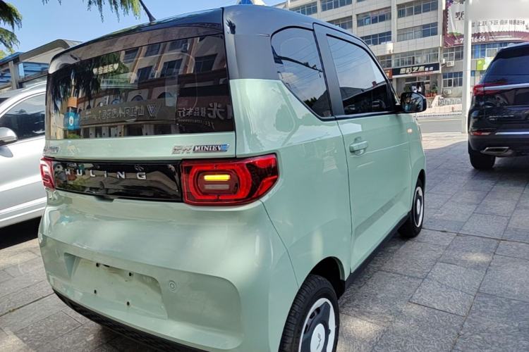 Used Wuling Hongguang MINIEV 2021 Macaron Fashion Model Lithium Iron Phosphate Rear Right 45 Deg