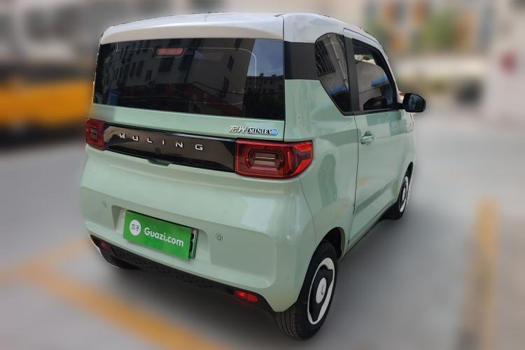 Used Wuling Hongguang MINIEV 2021 Macaron Premium Model – Lithium-NMC Rear Right 45 Deg