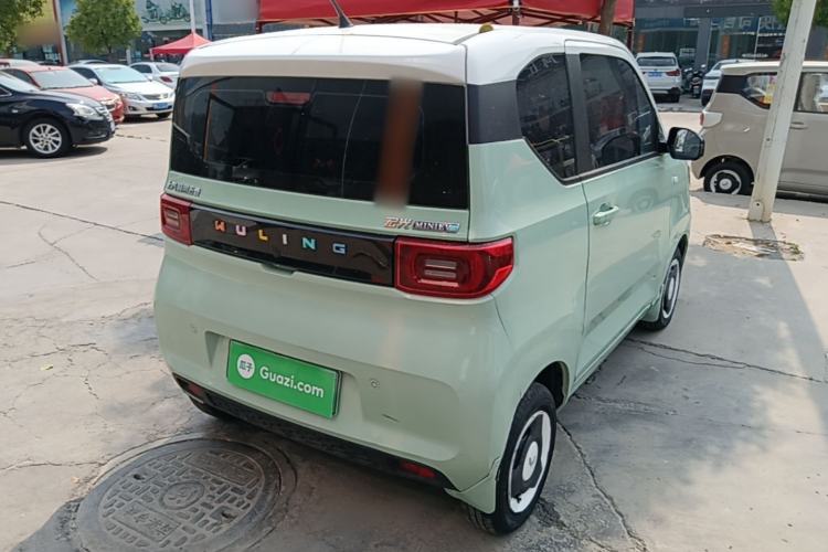 Used Wuling Hongguang MINIEV 2021 Macaron Premium Model – Lithium Iron Phosphate Rear Right 45 Deg
