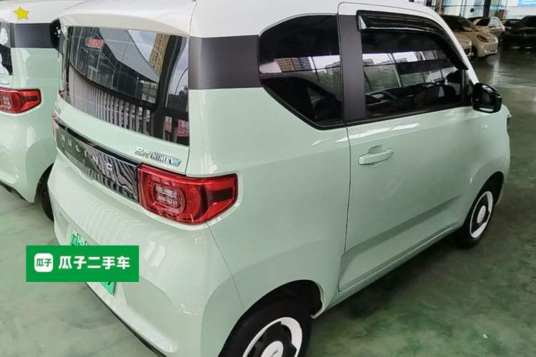 Used Wuling Hongguang MINIEV 2021 Macaron Premium Model – Lithium Iron Phosphate Rear Right 45 Deg