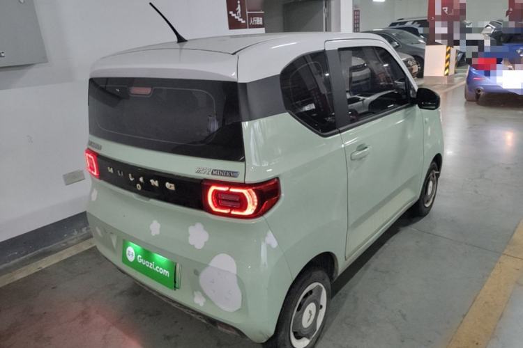 Used Wuling Hongguang MINIEV 2021 Macaron Premium Model – Lithium Iron Phosphate Rear Right 45 Deg