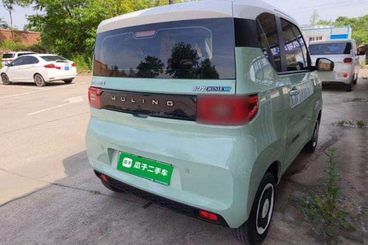 Used Wuling Hongguang MINIEV 2021 Macaron Premium Model – Lithium Iron Phosphate Rear Right 45 Deg