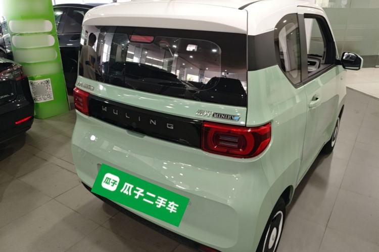 Used Wuling Hongguang MINIEV 2021 Macaron Premium Model – Lithium Iron Phosphate Rear Right 45 Deg