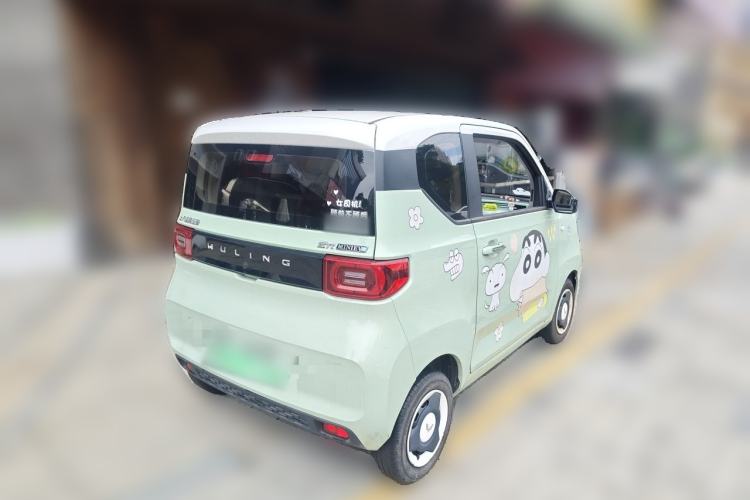 Used Wuling Hongguang MINIEV 2021 Macaron Premium Model – Lithium Iron Phosphate Rear Right 45 Deg