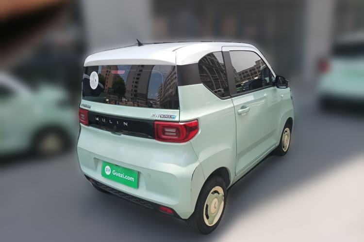 Used Wuling Hongguang MINIEV 2021 Macaron Premium Model – Lithium Iron Phosphate Rear Right 45 Deg
