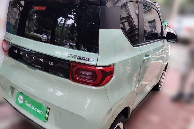 Used Wuling Hongguang MINIEV 2021 Macaron Fashion Model Lithium Iron Phosphate Rear Right 45 Deg