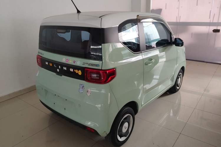 Used Wuling Hongguang MINIEV 2021 Macaron Premium Model – Lithium Iron Phosphate Rear Right 45 Deg