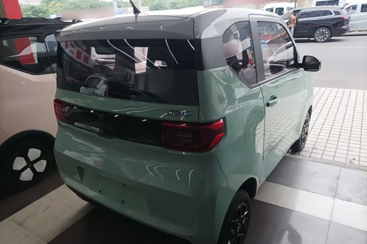 Used Wuling Hongguang MINIEV 2021 Macaron Sandwich Model 120 km Lithium Iron Phosphate Rear Right 45 Deg