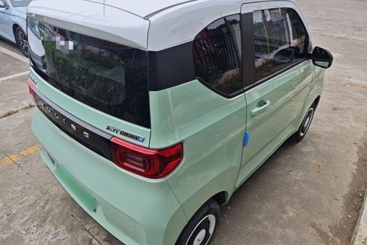 Used Wuling Hongguang MINIEV 2021 Macaron Fashion Edition Lithium-Ion Battery Rear Right 45 Deg