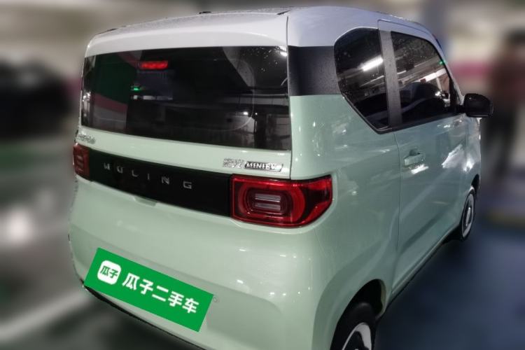 Used Wuling Hongguang MINIEV 2021 Macaron Fashion Model Lithium Iron Phosphate Rear Right 45 Deg