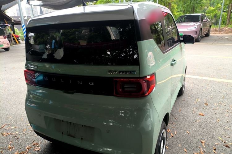 Used Wuling Hongguang MINIEV 2021 Macaron Premium Model – Lithium Iron Phosphate Rear Right 45 Deg