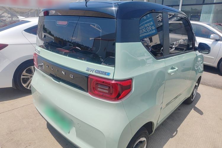 Used Wuling Hongguang MINIEV 2021 Macaron Premium Model – Lithium Iron Phosphate Rear Right 45 Deg