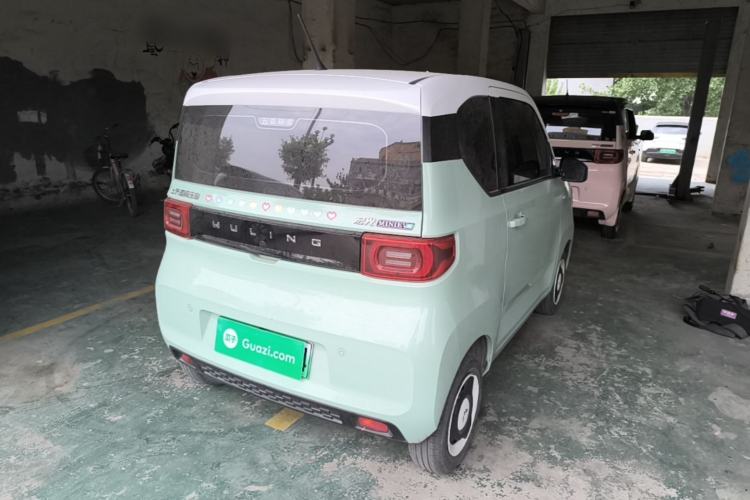 Used Wuling Hongguang MINIEV 2021 Macaron Fashion Model Lithium Iron Phosphate Rear Right 45 Deg