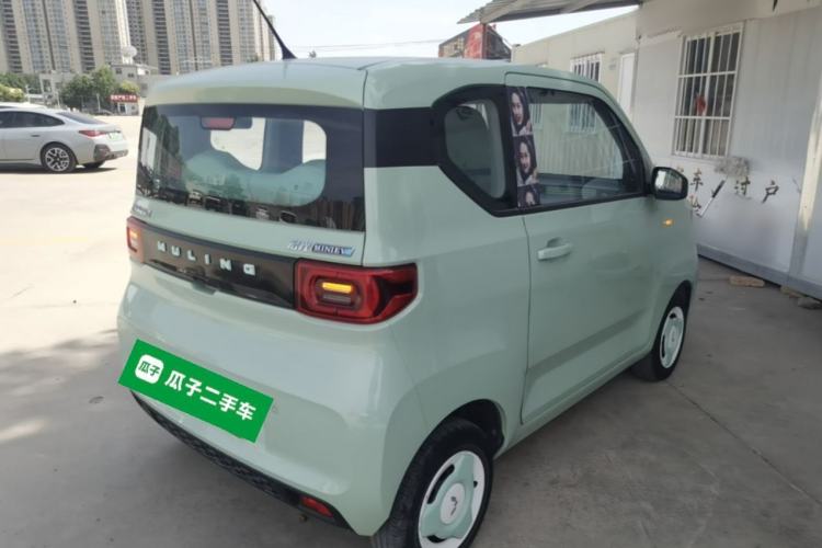 Used Wuling Hongguang MINIEV 2021 Macaron Fashion Model Lithium Iron Phosphate Rear Right 45 Deg