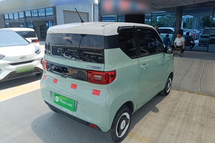Used Wuling Hongguang MINIEV 2021 Macaron Fashion Model Lithium Iron Phosphate Rear Right 45 Deg