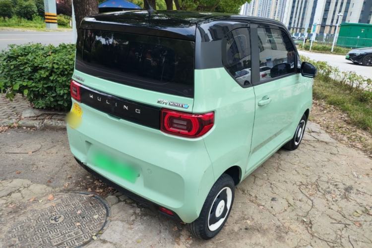 Used Wuling Hongguang MINIEV 2021 Macaron Premium Model – Lithium Iron Phosphate Rear Right 45 Deg