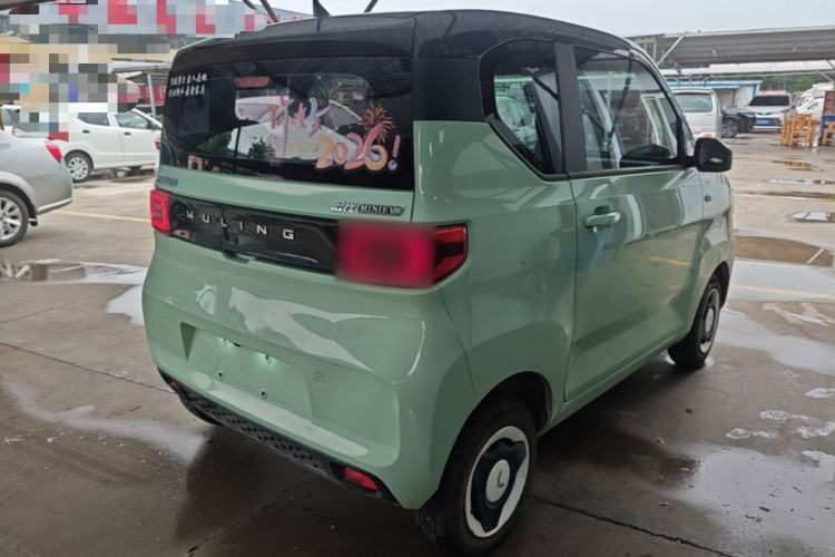 Used Wuling Hongguang MINIEV 2021 Macaron Fashion Model Lithium Iron Phosphate Rear Right 45 Deg